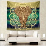 Elephant Tapestry Colored Printed Décor - Shaka-Sales