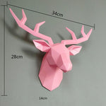 3D Deer Head Statue - Shaka-Sales