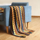 Hand Knitted Blanket with Sofa - Shaka-Sales