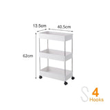 Slide Out Trolley Cart Rack - Shaka-Sales