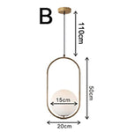 LED Hanging Lamp - Shaka-Sales